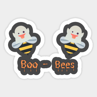 Boo Bees Halloween Sticker